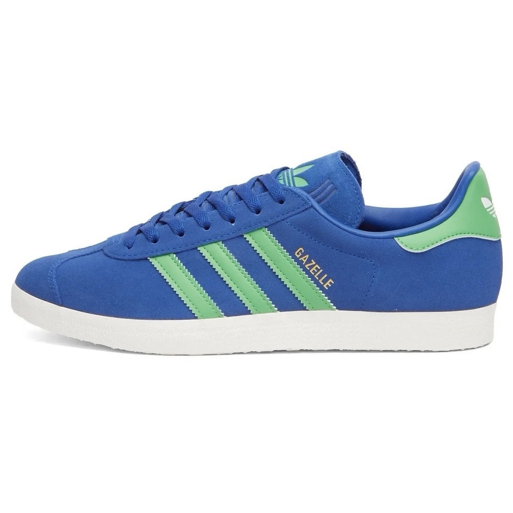 Adidas Gazelle Athletic Sneakers Shoes Blue Green White JH5389 Men's Size 10